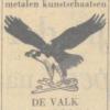 Advertentie 1950 schaatsenmaker L. Planting, IJlst