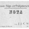 Brievenhoofd rekening J.J.C.van Thiel, Den Dungen