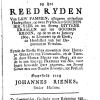 ves boerevrys 1809 leeuwarden