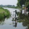 Schaatser met stoel - Rijpwetering - Frans en Truus van der Veld