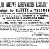 Advertentie hardrijderij 1894 van De Nieuwe Leeuwarder IJsclub