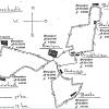 Vijfdorpentocht routekaart