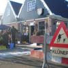 Foto Vijfdorpentocht 2012 stempelpost Grosthuizen, overgang Grosthuizergouw/ polder Beschoot