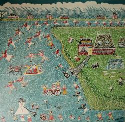 IJspret met arreslee