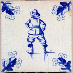 Schaatser van achteren afgebeeld