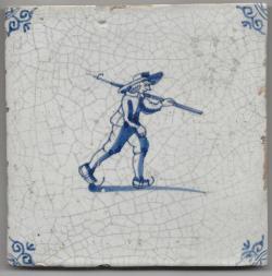 Schaatser met ijshaak