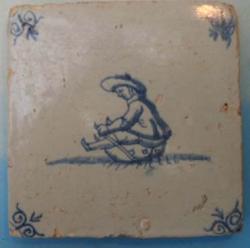 Persoon met prikslee