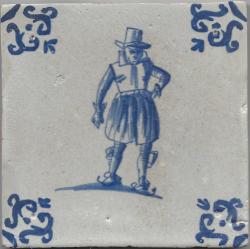 Schaatser met gezicht naar voren