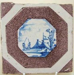 Koek en zopie tent met schaatsers