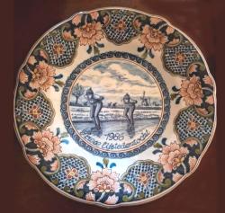 Herinneringsbord Friese Elfstedentocht 1986