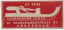 Gebroeders Luckeij verkoper, Amsterdam