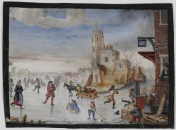 IJsgezicht met herberg De Swaen