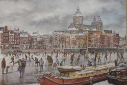 Prins Hendrikkade in Amsterdam