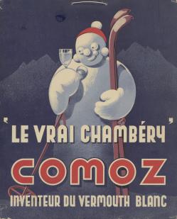 Affiche 'Le vrai chambéry' Comoz (Frankrijk)