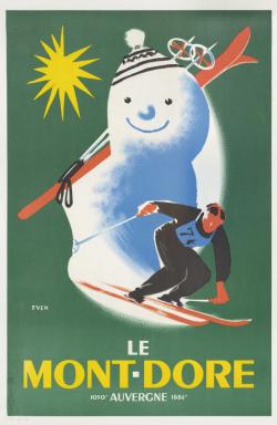 Affiche Le Mont-Dore (Frankrijk)