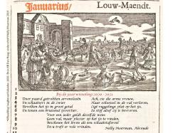 Januarius Louw-Maendt, Bij de jaarwisseling 2020-2021