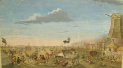 Gezicht op het Westland bij DenHaag 1758