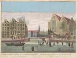 Wintergezicht op de Cingel Amsterdam