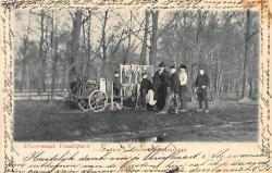 IJsvermaak met schaatsslijper Vondelpark, Amsterdam