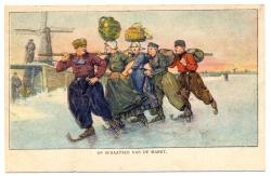 Op schaatsen van de markt