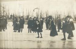28-01-1917 - Leeuwarden IJsbaan Bleekerstraat