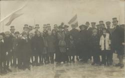 28-01-1917 - Leeuwarden IJsbaan Bleekerstraat