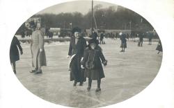 Januari 1917 IJsbaan Haagsche Ysclub