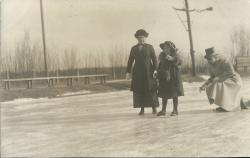 Januari 1917 IJsbaan Haagsche Ysclub