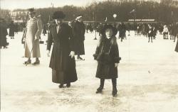 Januari 1917 IJsbaan Haagsche Ysclub