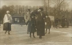 Januari 1917 IJsbaan Haagsche Ysclub