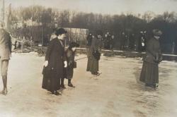 Januari 1917 IJsbaan Haagsche Ysclub