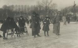 Januari 1917 IJsbaan Haagsche Ysclub