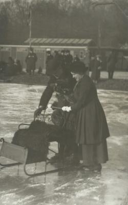 Januari 1917 IJsbaan Haagsche Ysclub