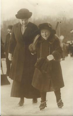 Januari 1917 IJsbaan Haagsche Ysclub