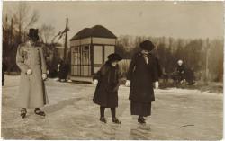 Januari 1917 IJsbaan Haagsche Ysclub