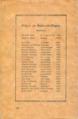 Catalogus G.S. Ruiter, Akkrum; achterzijde, 48 modellen