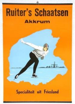 Affiche G.S.Ruiter, Akkrum