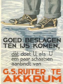 Affiche G.S. Ruiter, Akkrum