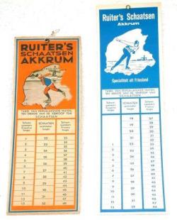 Maattabellen G.S. Ruiter, Akkrum