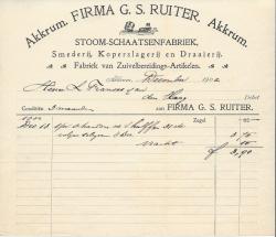 Rekening G.S. Ruiter, Akkrum