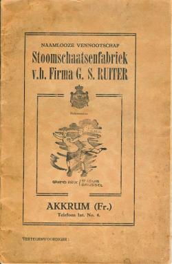Catalogus G.S. Ruiter, Akkrum; voorzijde, 48 modellen