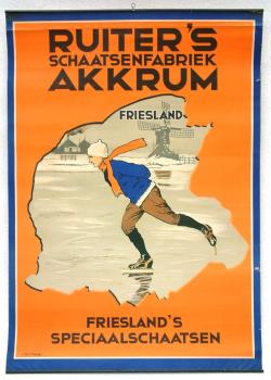 Affiche G.S.Ruiter, Akkrum