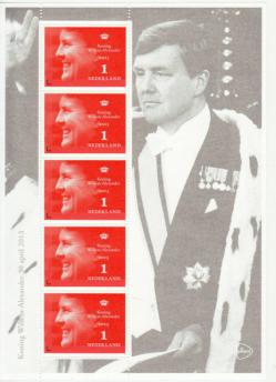 2013-05-21- uitgave Post NL ter gelegenheid van de Troonswisseling