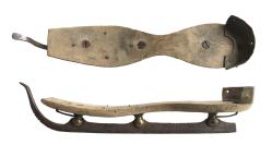 Schaatsen op pootjes schaatsenmaker Fayolle, Parijs (Frankrijk)