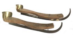 Schaatsen op pootjes schaatsenmaker Fayolle, Parijs (Frankrijk)