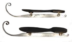 Krulschaats op pootjes