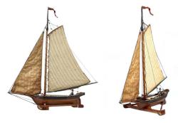 Model van een ijsschuit
