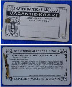 Bewijs van toegang Vacantiekaart