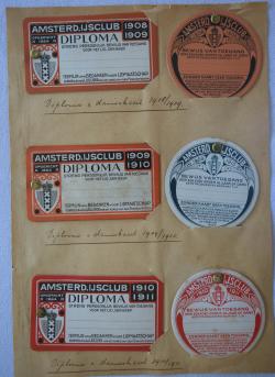 Bewijs van toegang 1908-1911