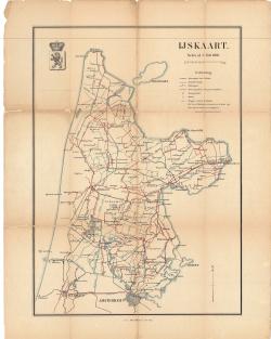 IJskaart van Noord-Holland (1903)